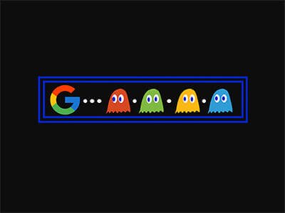 Google Pacman-spel