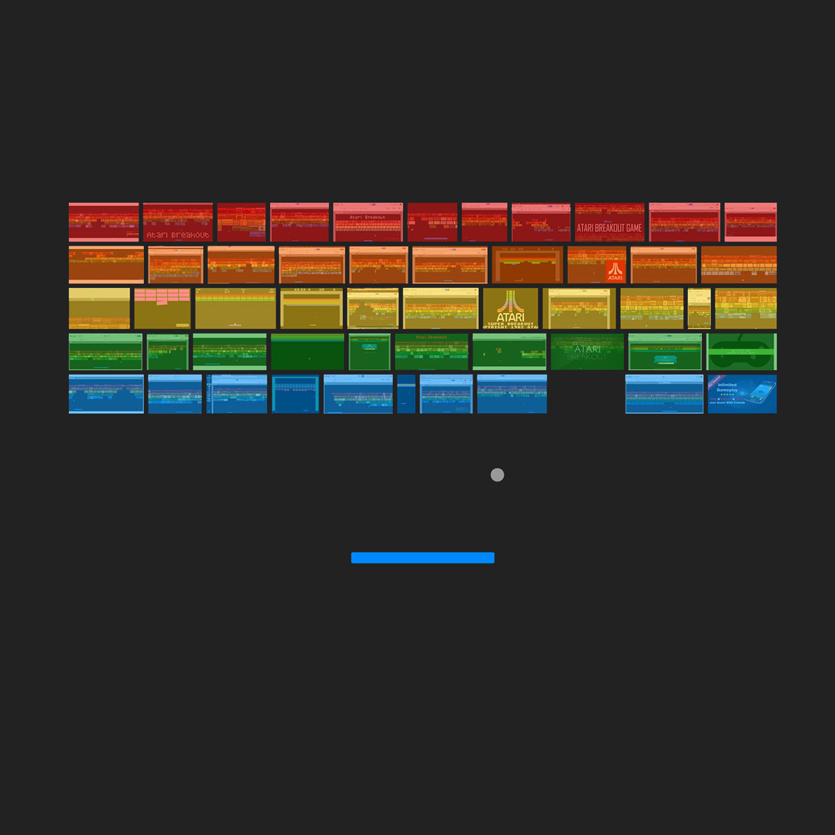 Jouez au jeu Google Atari Breakout - elgooG